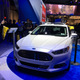 One of the self-driving Ford Fusions being tested in the US.